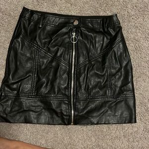 Leather skirt bought in Brazil